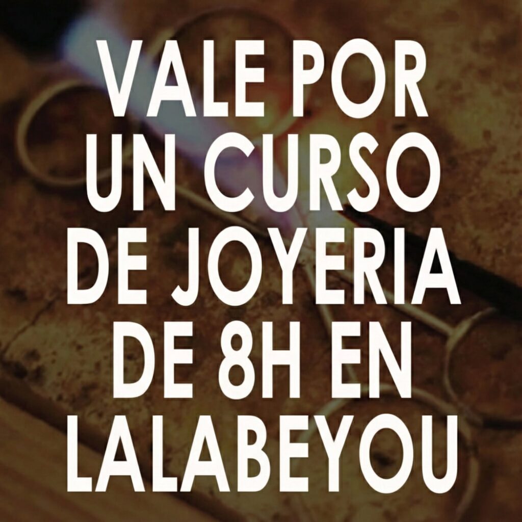 Vale regalo curso joyería Madrid Lalabeyou