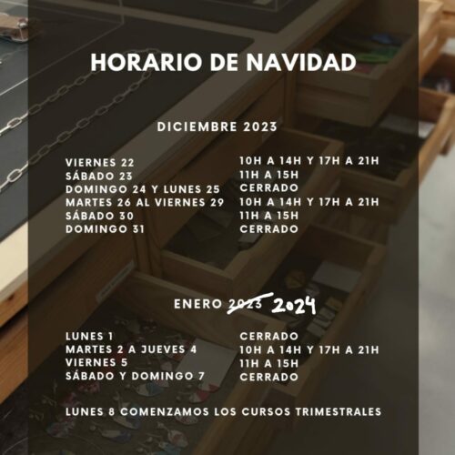 HORARIO DE NAVIDAD LALABEYOU