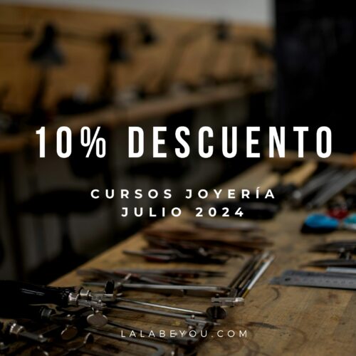 descuento oferta curso joyeria verano julio madrid lalabeyou