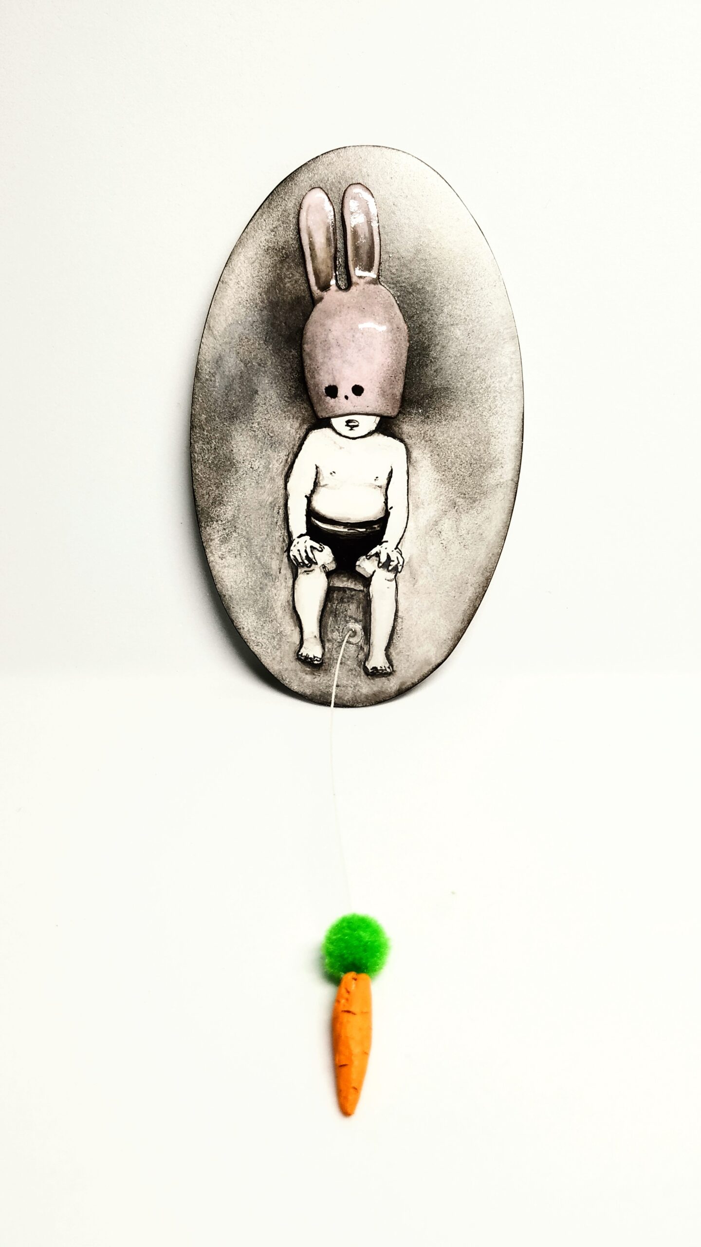 Brooch Esteban Erosky Broche esmalte enamel